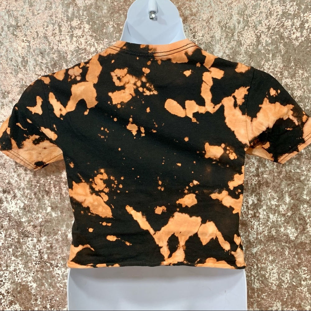 Nasa Cropped Custom Bleach Tee - image 3